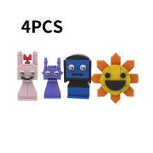 (Style E) Building Blocks Sprunki Action Figure Model Toys Decoration Game Peripheral