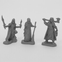 Reaper Miniatures REM44036 Bones Women of Dreadmere Miniatures Black Pack of 3