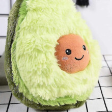 Wunderschönes Avocado-Plüschkissen in verschiedenen Größen