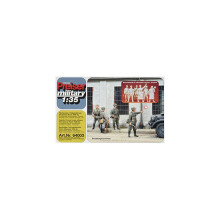 Preiser 64003 Military Personnel Unpainted The German Reich 1939 45 Guard 1/35 Scale Military Model