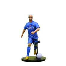 (Stil L) Cristiano Star Fußball Ronaldo Neymar Messi usw. PVC-Spielzeugmodell Geschenk Weihnachten