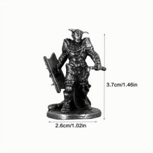 Metal Mercenary Corps Soldier Model Desktop Game Ornament Hand Chess Toy