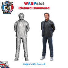 Richard Hammond Top Gear Unbemalte Figur 1:24 Maßstab Wasp