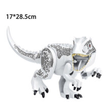 (F) Dinosaur Figures, Indominus T Rex Blocks, Large Dinosaur Block, Kids Birthday Party