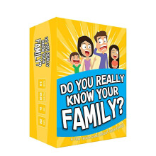 Kennst du wirklich deine Familienspielkarten? Interessante Partyspielkarten für Zuhause, HW