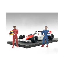 Racing Legends 80er Jahre Set mit 2 Diecast-Figuren für 1:43-Modelle von American Diorama