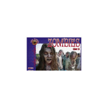 PLASTIKMODELLBAUSATZ ZOMBIES SET 1 1/72 ALLIANCE 72023