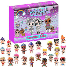 Überraschungs-Adventskalender: Outfit des Tages mit limitierter Puppe – 24 Überraschungen inklusive