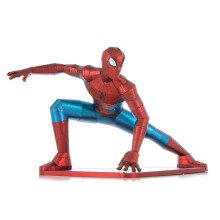 Spider-Man: Metal Earth farbiger Marvel 3D-Laserschnitt-Miniaturbausatz, 3 Bögen MMS4