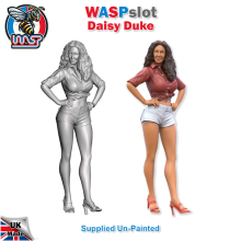 Dukes Of Hazzard Daisy Duke Unbemalte Figur 1:18 Maßstab Wasp Dais