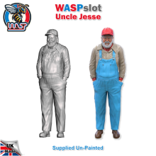 Dukes Of Hazzard Onkel Jesse Unbemalte Figur 1:24 Maßstab Wespe