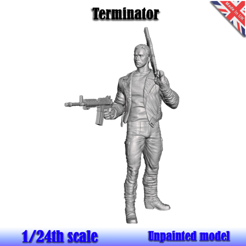 Terminator Unbemalte Figur im Maßstab 1:24 Wasp Term 24
