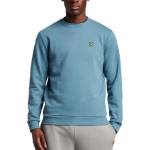 (Ocean Sky, L) Lyle & Scott Mens Jumpers Crew Neck Knitted Winter Sweat Pullover Sweatshirts
