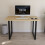 Vida Designs (Oak) Modern U-Leg Gaming Desk 120cm Sturdy Design 5