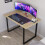 Vida Designs (Oak) Modern U-Leg Gaming Desk 120cm Sturdy Design 4