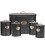 5PC Kitchen Food Storage Bread Bin Black 1