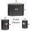 5PC Kitchen Food Storage Bread Bin Black 8