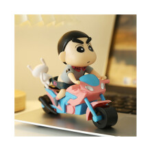 (Motorrad) Shin Chan Crayon Motorrad-Actionfigur, Sammlerstück, Spielzeugauto, Dekoration, Geschenk