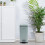 5L BATHROOM SLIM KITCHEN PEDAL RECTANGULAR BIN WASTE WITH SOFT CLOSING LID 3