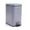 5L BATHROOM SLIM KITCHEN PEDAL RECTANGULAR BIN WASTE WITH SOFT CLOSING LID GREY 1