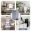 5L BATHROOM SLIM KITCHEN PEDAL RECTANGULAR BIN WASTE WITH SOFT CLOSING LID GREY 5