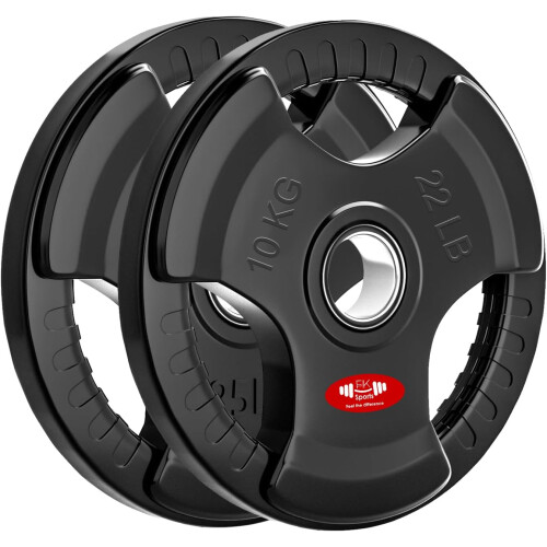 (10KG x 2 = 20KG) Weight Plates Set Pair Cast Iron 2