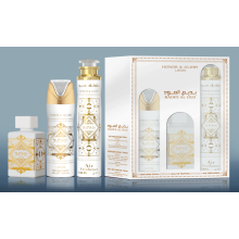 3 Piece Fragrance Gift Set- Badee Al Oud Honor and Glory by Lattafa