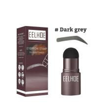 (dark grey) EELHOE Eyebrow Powder Hairline Shading Powder Retouching Brow Filling Hairline Shading Shade Brown