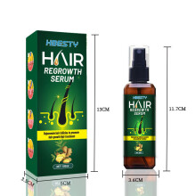 (100ml) Ginger Dense Hair Liquid Moisturizing Hair Follicle Hair Liquid Dense Hair Long Hair Black Liquid 100ml