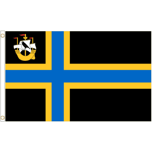 (3' x 2' - 90cm x 60cm) Caithness Scotland Regional Polyester Flag