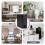 5L BATHROOM SLIM KITCHEN PEDAL RECTANGULAR BIN WASTE WITH SOFT CLOSING LID BLACK 5