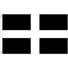 (3' x 2' - 90cm x 60cm) Cornwall County Polyester Flag