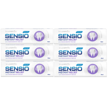 Truesmile Sensio Instant Relief Toothpaste 6 x 75ml Bulk Buy Dental Oral Care