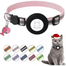 (Pink) Tag Cat Collar, Cat Collar With And Safety Le, Tag H For Kitten