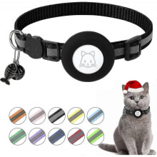 (Black) Tag Cat Collar, Cat Collar With And Safety Le, Tag H For Kitten