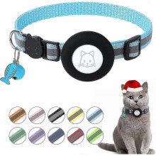 (Blue) Tag Cat Collar, Cat Collar With And Safety Le, Tag H For Kitten