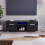 Vida Designs (Black) Cosmo 120cm LED TV Cabinet with 2 Doors & Shelf 10