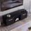 Vida Designs (Black) Cosmo 120cm LED TV Cabinet with 2 Doors & Shelf 11