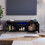Vida Designs (Black) Cosmo 120cm LED TV Cabinet with 2 Doors & Shelf 9