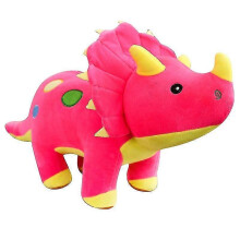 Dinosaur Plush Toy Cute Triceratops Large Doll Children's Birthday Gift Boys Sleep with Cloth Doll Pillow