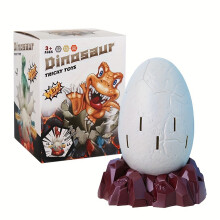 (Dinosaur Eggs) Dinosaur Egg Prank Toy with Sword Insert, Interactive Multiplayer Game, Novelty Plastic Toy, Assorted Colors
