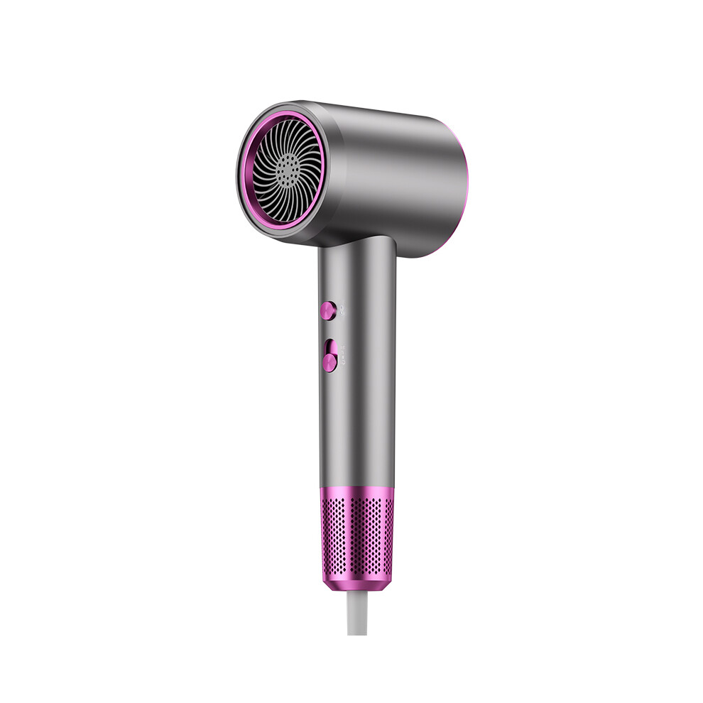 Closkye Gray (No38 -, Us) 110V-220Vigh-Power Quick Drying Hair Dryer Negative Lonic Blow Dryer Hot Cold Wind Air Brush Hairdryer Strong Dryer Salon Tool