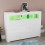 Vida Designs (White) Nova LED Gloss 3 Door Sideboard Cabinet Shelf 3