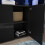 Vida Designs (Black) Nova LED Gloss 3 Door Sideboard Cabinet Shelf 7