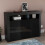 Vida Designs (Black) Nova LED Gloss 3 Door Sideboard Cabinet Shelf 5