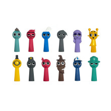 (Stil B) Sprunki 12-teiliges Spielfiguren-Modellspielzeug Puppen Kuchendekoration Geschenke Kinder PVC