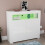 Vida Designs (White) Nova 2 Door LED Gloss Sideboard with Wide Shelf 3