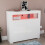 Vida Designs (White) Nova 2 Door LED Gloss Sideboard with Wide Shelf 4