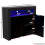 Vida Designs (Black) Nova 2 Door LED Gloss Sideboard with Wide Shelf 9