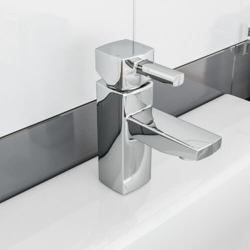 NES Home Kia Cloakroom Basin Mono Mixer Tap Chrome 1